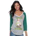 Juniors' Elf Omg Santa! Graphic Tee, Teens, Size: Xs, Grey Other