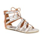 Muk Luks Jessica Women's Sandals, Girl's, Size: 10, White