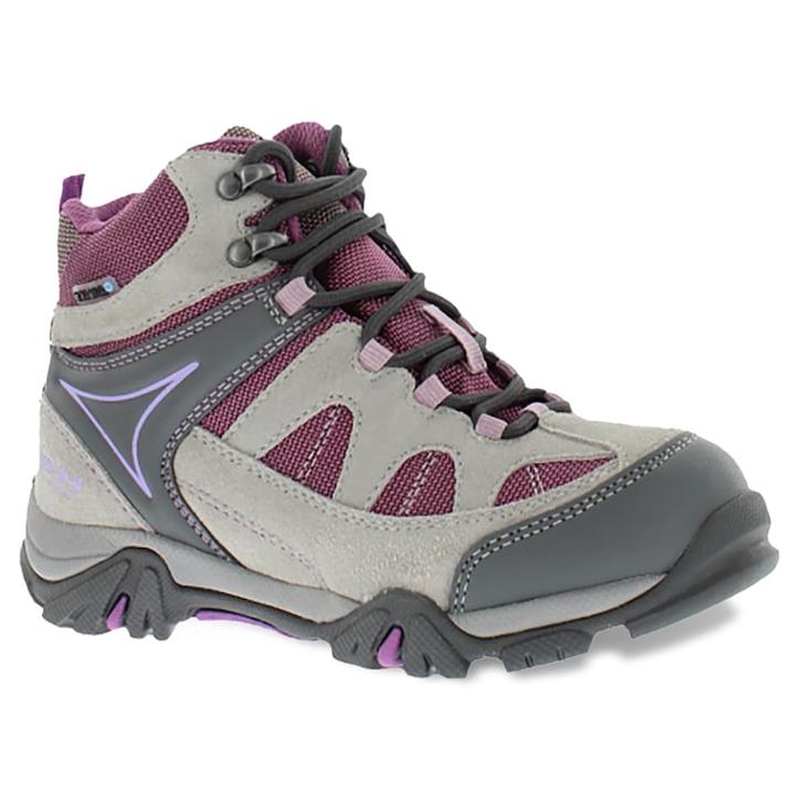 Hi-tec Summit Girls' Hiking Boot, Size: 5, Grey