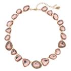 Simply Vera Vera Wang Irregular Faceted Stone Necklace, Women's, Pink