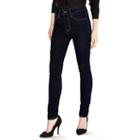 Women's Levi's&reg; 721 Modern Fit High Rise Skinny Jeans, Size: 24x32, Dark Blue