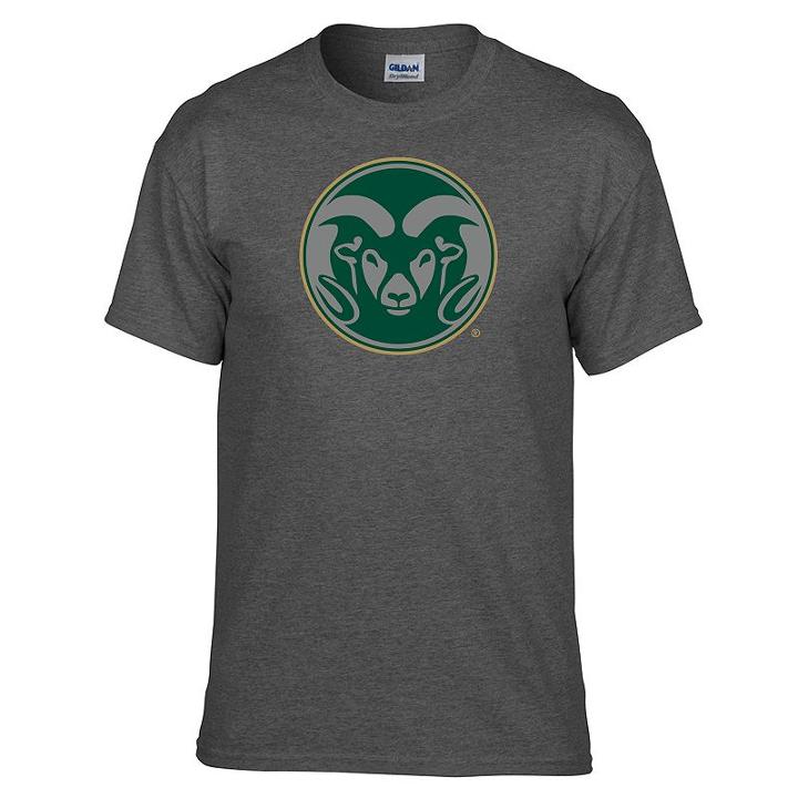 Men's Colorado State Rams Inside Out Tee, Size: Small, Med Grey