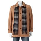 Men's Towne Wool-blend Top Coat, Size: Xl, Beige Oth