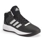 Adidas Cloudfoam Ilation Mid Men's Leather Basketball Shoes, Size: 10.5, Black