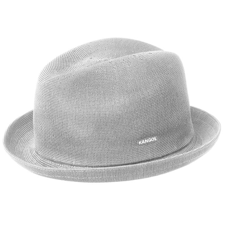 Men's Kangol Tropic Player Fedora, Size: Small, Med Grey