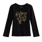 Girls 4-10 Jumping Beans&reg; New Year's Graphic Tee, Size: 4, Oxford