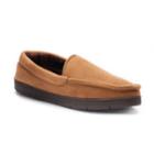 Men's Wembley Microsuede Venetian Moccasin Slippers, Size: Medium, Dark Beige