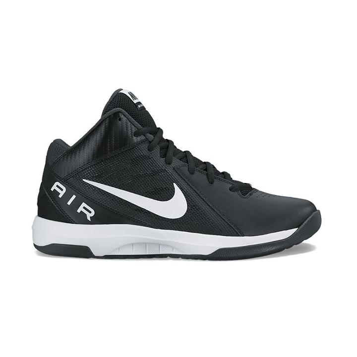 Nike The Air Overplay Ix Men's Basketball Shoes, Size: 10.5, Black