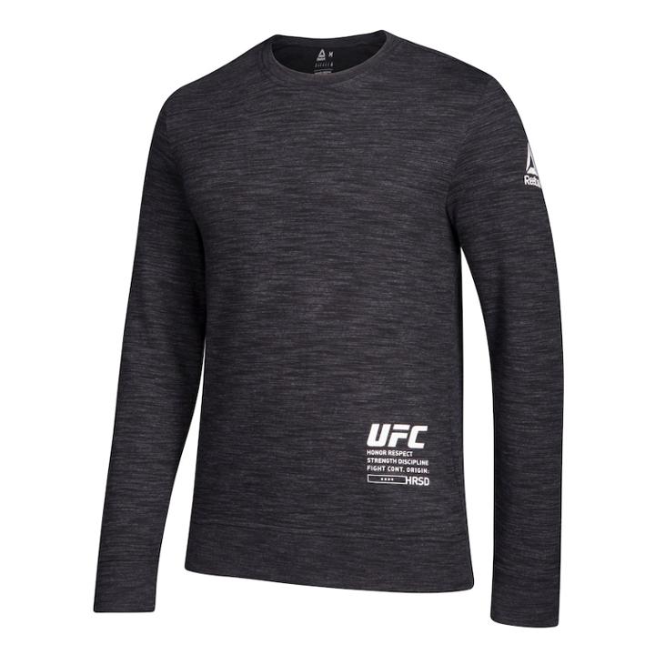 Men's Reebok Ufc Crew Tee, Size: Large, Black