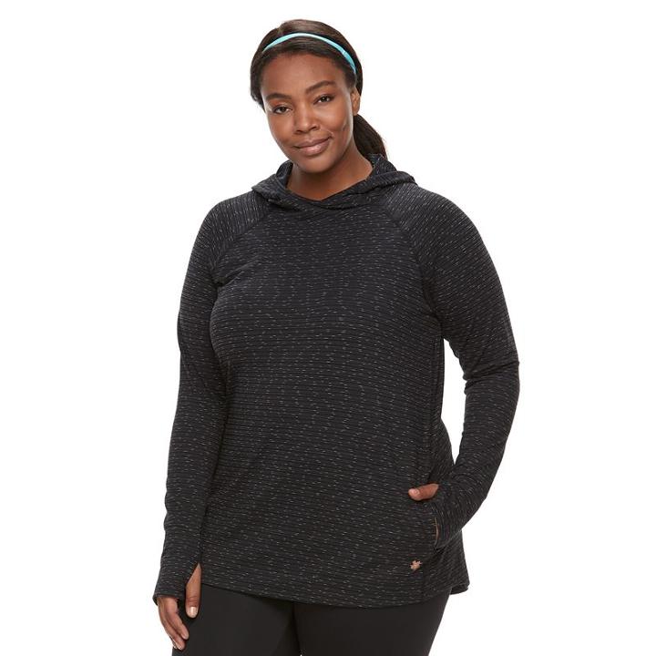 Plus Size Tek Gear&reg; Dry Tek Pullover, Women's, Size: 1xl, Black
