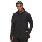 Plus Size Tek Gear&reg; Dry Tek Pullover, Women's, Size: 1xl, Black