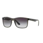 Ray-ban Rb4232 57mm Highstreet Square Gradient Sunglasses, Women's, Dark Grey