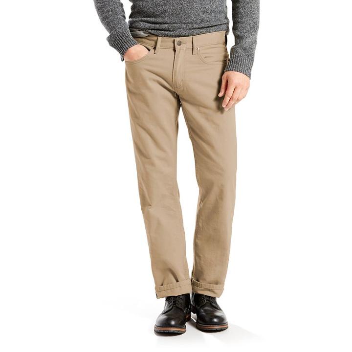 Big & Tall Levi's&reg; 559&trade; Relaxed Straight Fit Jeans, Men's, Size: 54x30, Med Beige