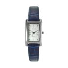 Peugeot Women's Leather Watch - 3008bl, Blue