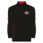 Men's Franchise Club Georgia Bulldogs Thermatec Pullover, Size: Xl, Black