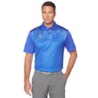 Men's Grand Slam On Course Spacedye Argyle Print Golf Polo, Size: Small, Purple