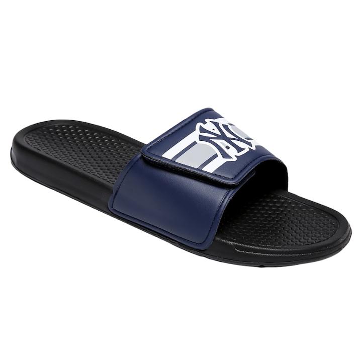 Men's Forever Collectibles New York Yankees Legacy Slide Sandals, Size: Large, Team