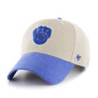 Adult '47 Brand Milwaukee Brewers Fieldview Hat, Men's, White