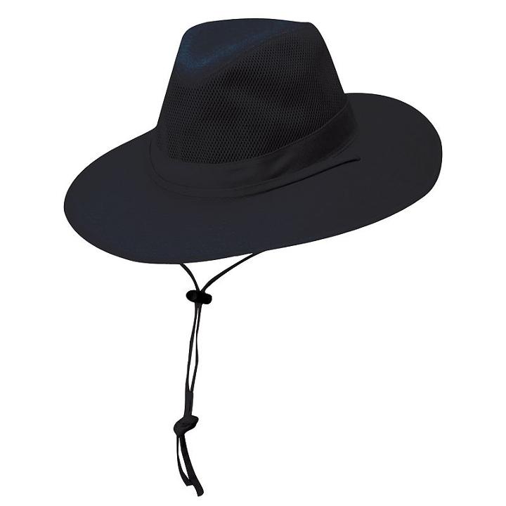 Stacy Adams Solarweave Mesh Safari Hat - Men, Size: Medium, Blue (navy)