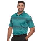 Men's Grand Slam Motionflow 360 Jacquard Performance Golf Polo, Size: 3xb, Green Oth