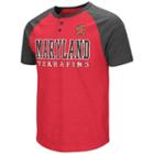 Men's Campus Heritage Maryland Terrapins Spotter Henley, Size: Large, Red Other