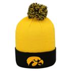 Adult Top Of The World Iowa Hawkeyes Pom Knit Hat, Men's, Gold