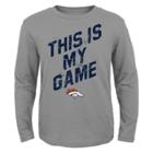 Boys 4-7 Denver Broncos My Game Tee, Size: M 5-6, Gray