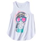 Girls 7-16 & Plus Size So&reg; Curved Hem Swing Tank Top, Girl's, Size: 18 1/2, White
