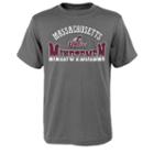 Boys 8-20 Umass Minutemen Fade Tee, Boy's, Size: M(10-12), Grey (charcoal)