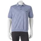 Men's Safe Harbor Classic-fit Banded-bottom Polo, Size: Medium, Blue (navy)