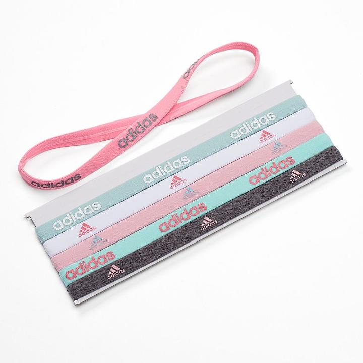 Adidas Fighter 6-pk. Headband Set, Women's, Multicolor