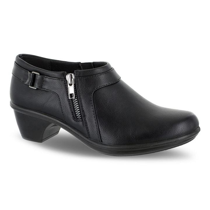 Easy Street Devo Women's Shoes, Size: 6.5 Ww, Black