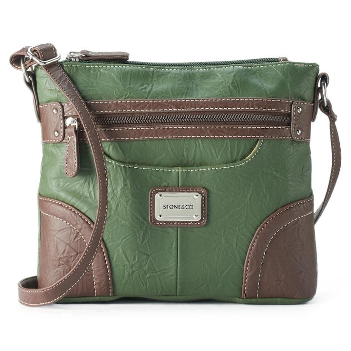 Stone & Co. Nancy Triple-entry Crossbody Bag, Women's, Green Oth