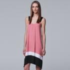 Women's Simply Vera Vera Wang Printed Chemise, Size: Xl, Drk Orange