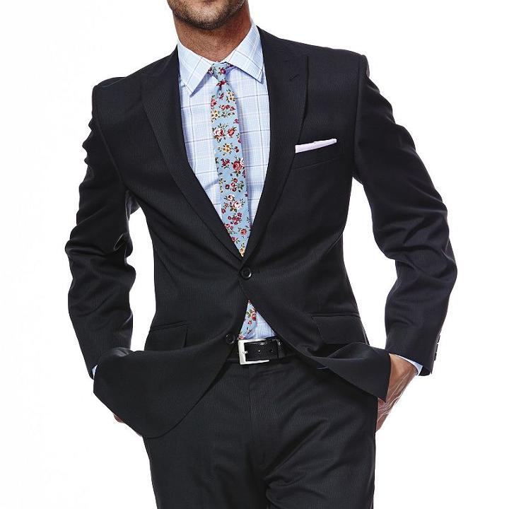 Men's Haggar&reg; 1926 Originals Tailored-fit Black Drop Needle Suit Jacket - Men, Size: 38 - Regular