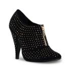 Olivia Miller Vesey Women's Zip-front High Heels, Girl's, Size: 9, Black