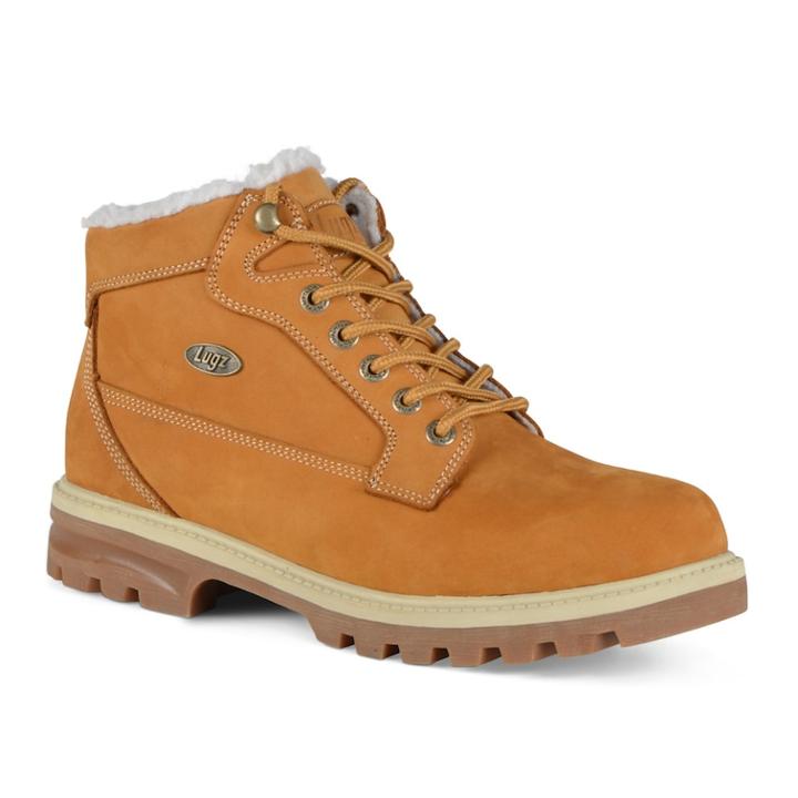 Lugz Brigade Lined Men's Water Resisant Boots, Size: Medium (8), Orange