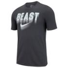 Men's Nike Beast Tee, Size: Large, Grey