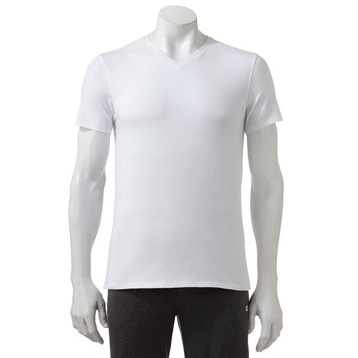 Big & Tall Apt. 9&reg; V-neck Tee, Men's, Size: 2xb, White