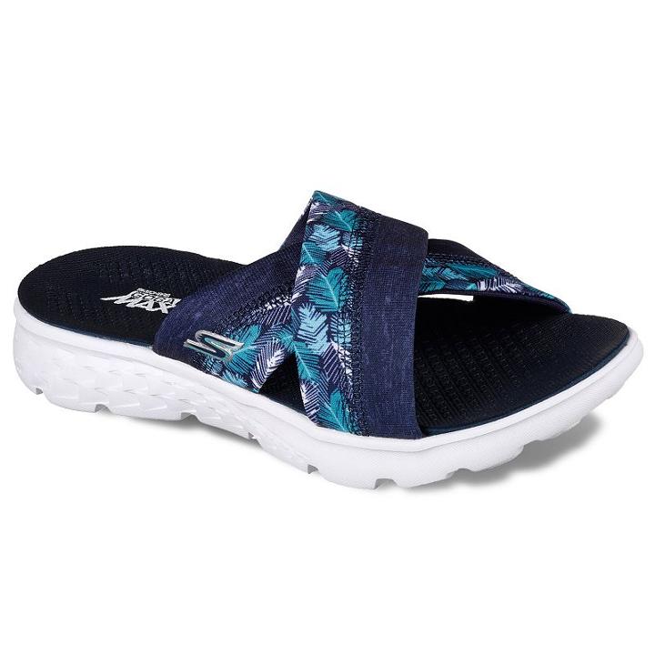 Skechers On The Go 400 Tropical Women's Sandals, Size: 11, Blue (navy)