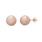 Primrose Sterling Silver Ball Stud Earrings, Women's, Pink
