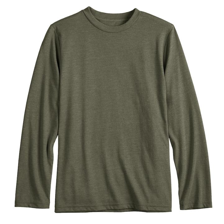 Boys 8-20 Urban Pipeline&reg; Awesomely Soft Tee, Size: Large, Dark Green