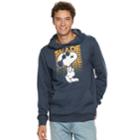 Men's Peanuts Snoopy Pull-over Hoodie, Size: Xxl, Light Blue