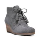 Dr. Scholl's Dakota Women's Wedge Ankle Boots, Size: Medium (6), Dark Grey