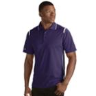 Men's Antigua Merit Essential Golf Polo, Size: Small, Drk Purple
