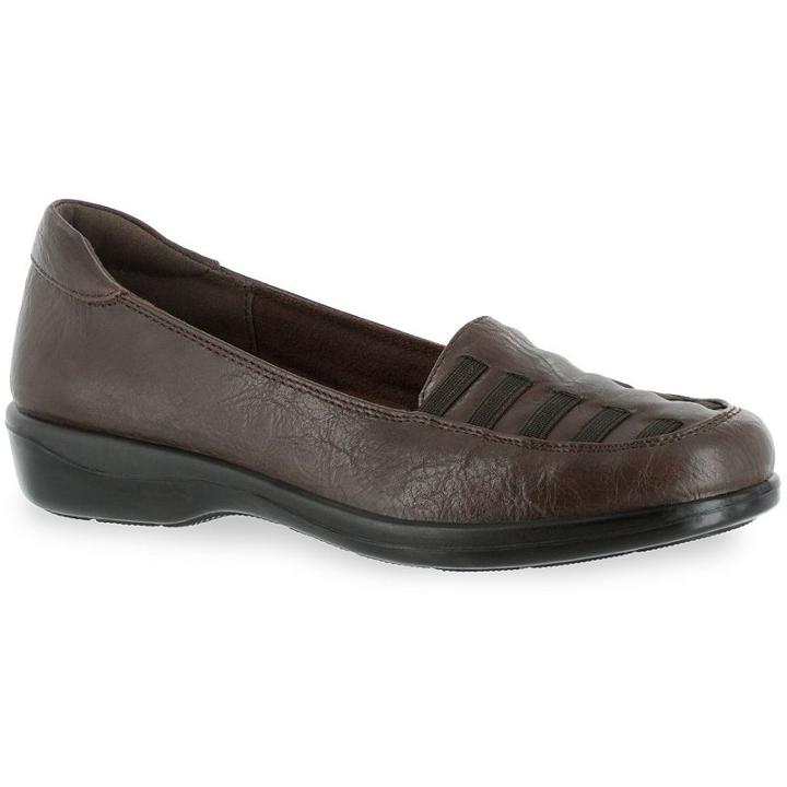 Easy Street Genesis Women's Comfort Slip-on Shoes, Size: 7 N, Brown