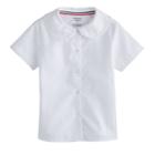 Girls 4-6x French Toast Peter Pan Lace Blouse, Size: 6x, White