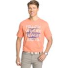 Men's Izod Saltwater Classic-fit Graphic Tee, Size: Medium, Orange