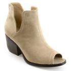 Journee Collection Jordyn Women's Ankle Boots, Size: 5.5 Med, Light Grey