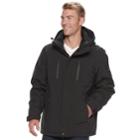 Men's Zeroxposur Cascade Stretch Hooded Jacket, Size: Large, Black